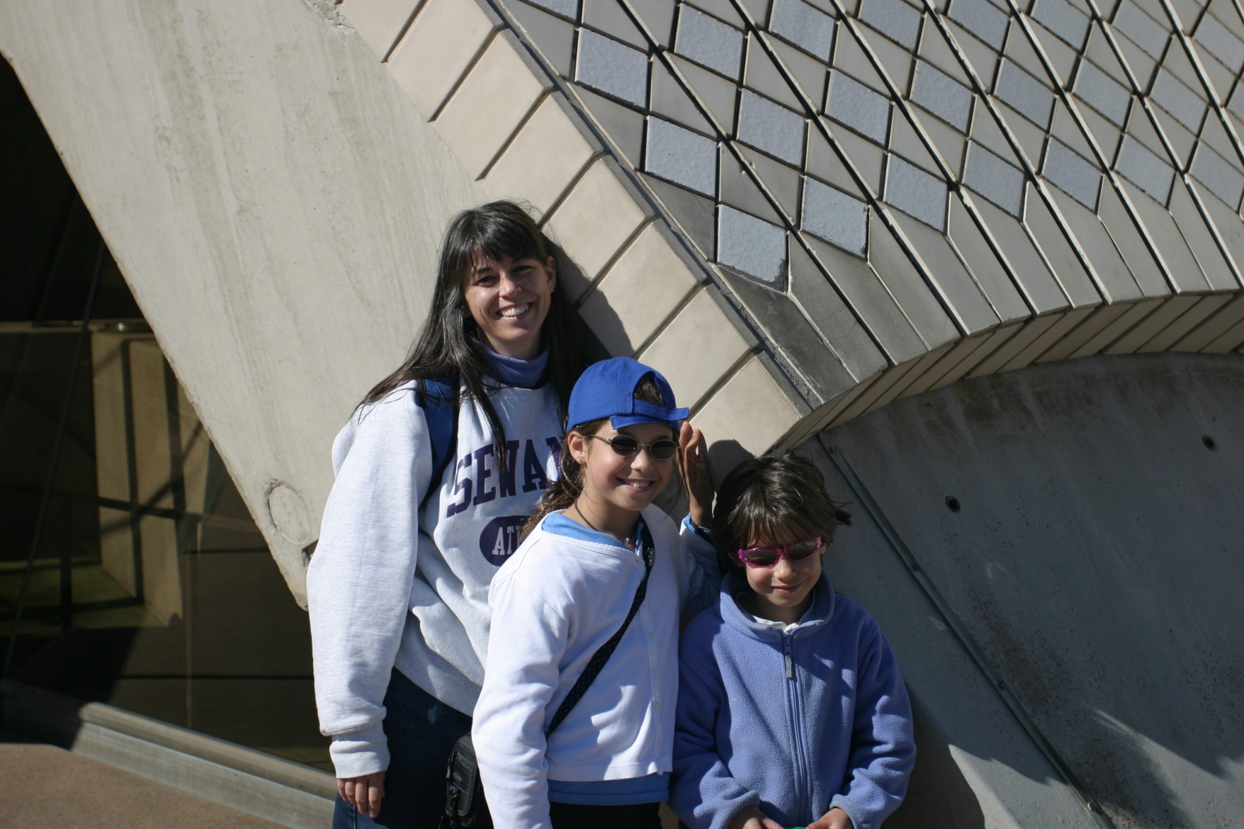 Family at the Sydney Opera House