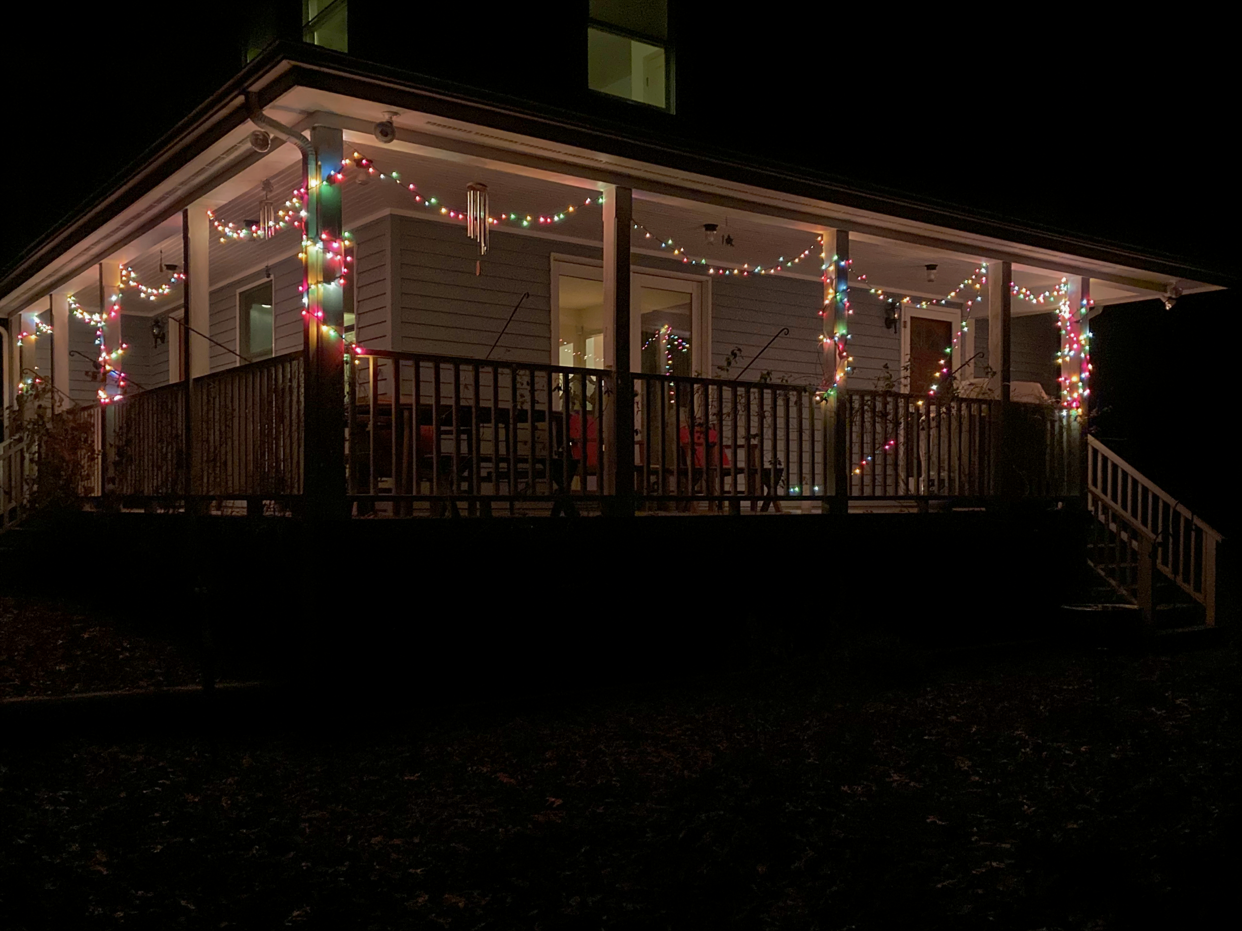 Christmas Lights on the House, by David B. Coe
