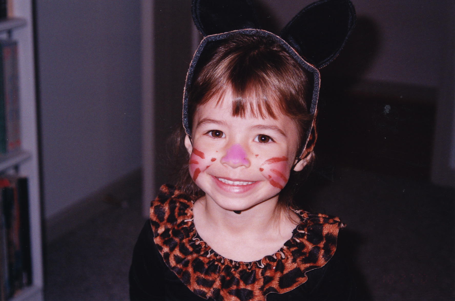 Erin as kitty cat