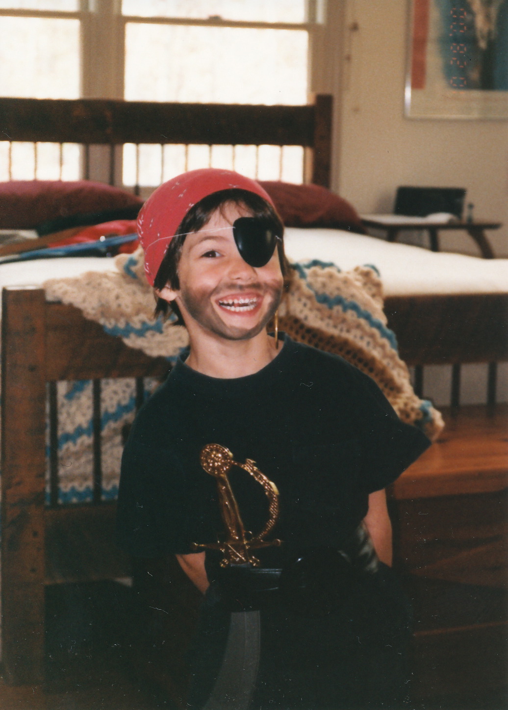 Alex as pirate