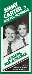 Carter-Mondale 1976 Campaign pamphlet
