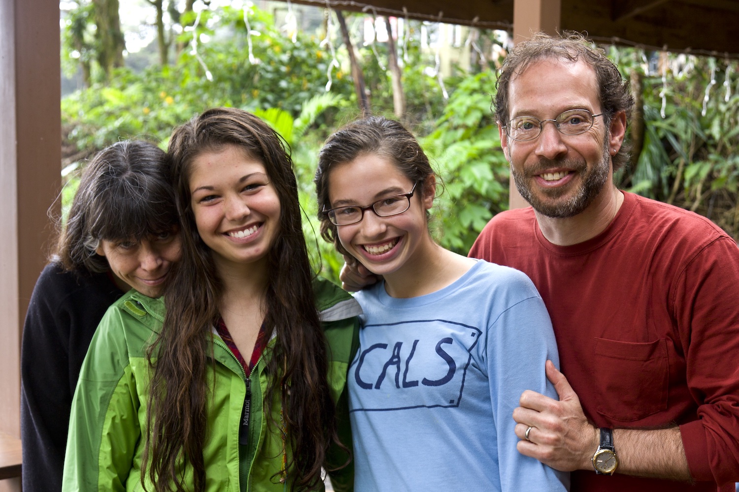 Our family in Monteverde, Costa Rica, November 2011.