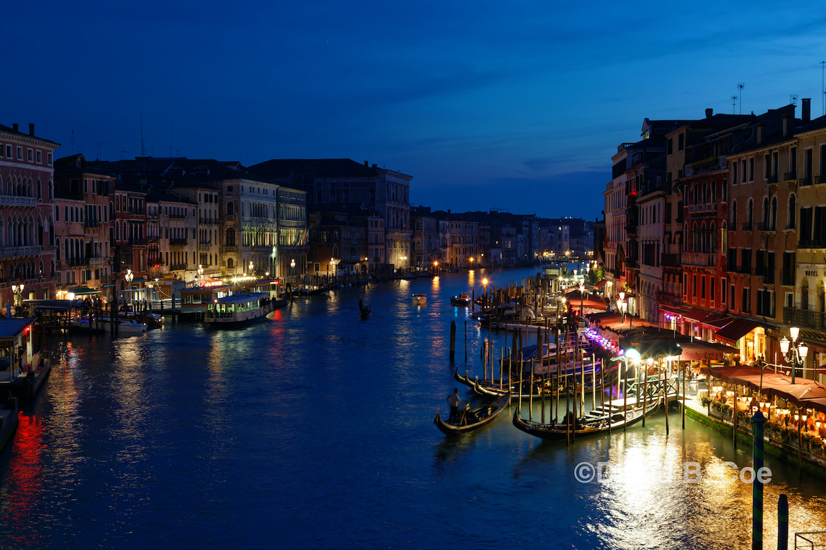 The Grand Canal, Venice. Photo by David B. Coe
